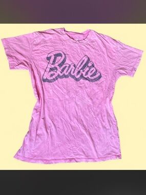 Hollister pink Barbie tee
